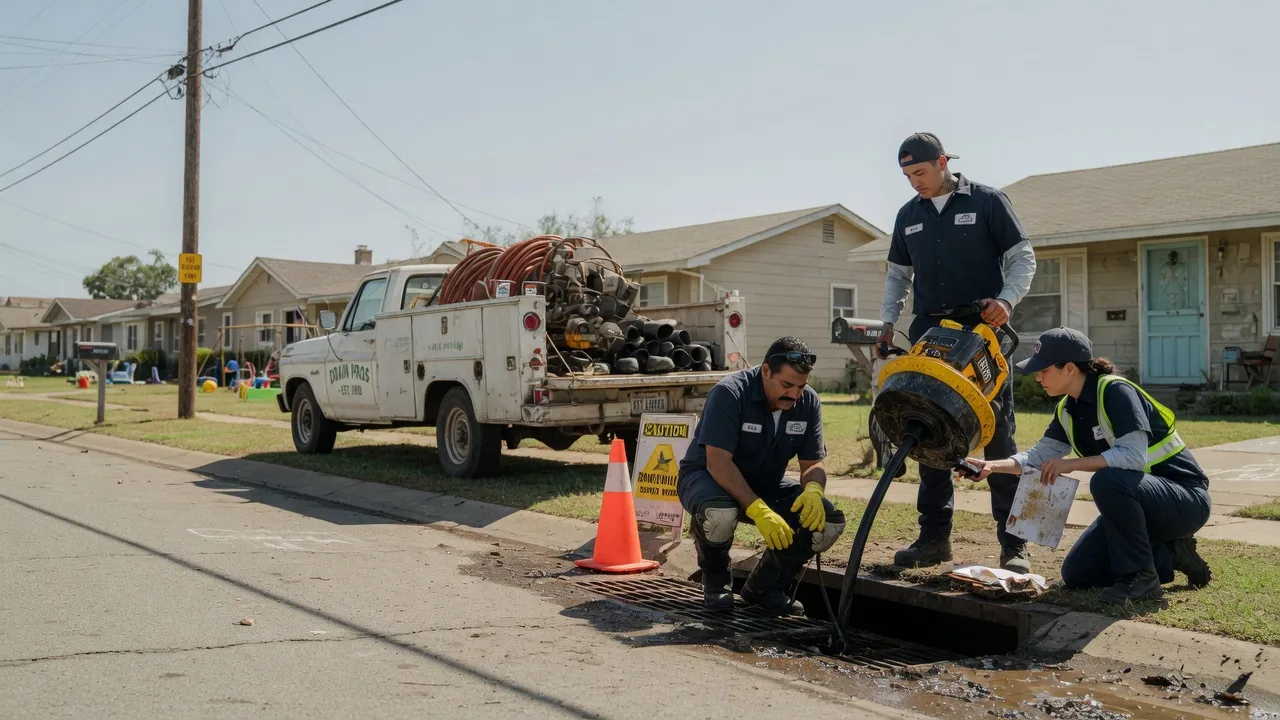 Drain Cleaning in Pennington, TX near me
